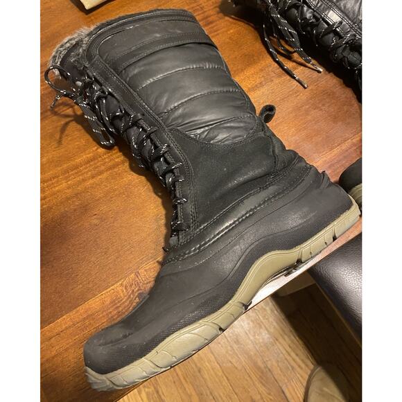 The North Face Womens Boots “Shellista” lace Up 13” Winter Fur Waterproof size 9 - Picture 6 of 16